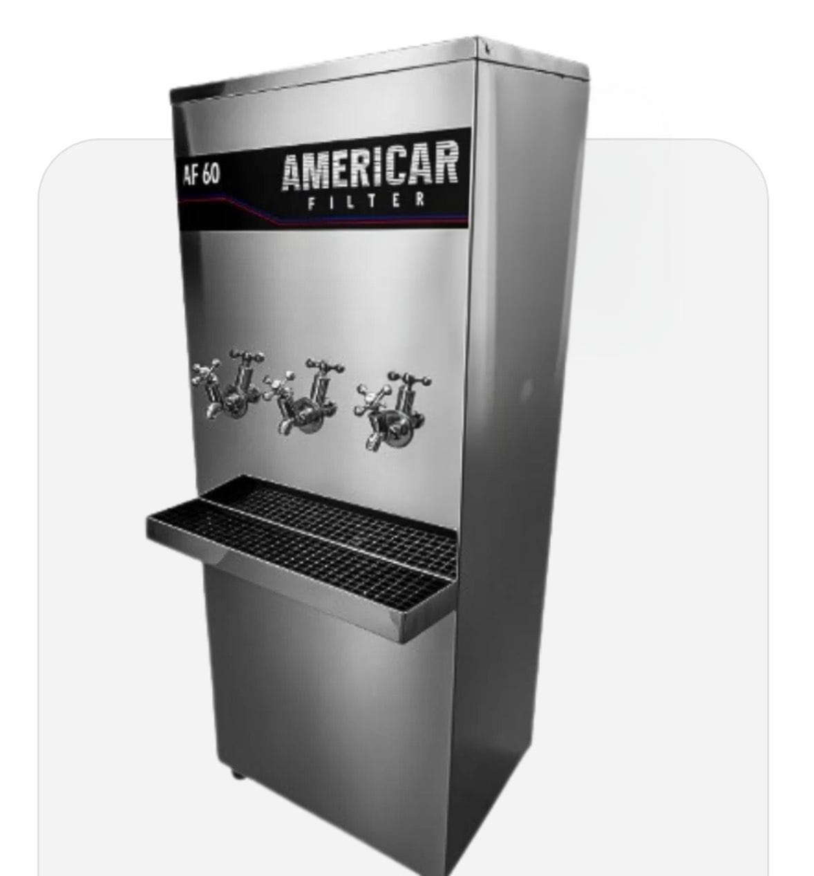 Bebedouro industrial instalado em empresa cliente